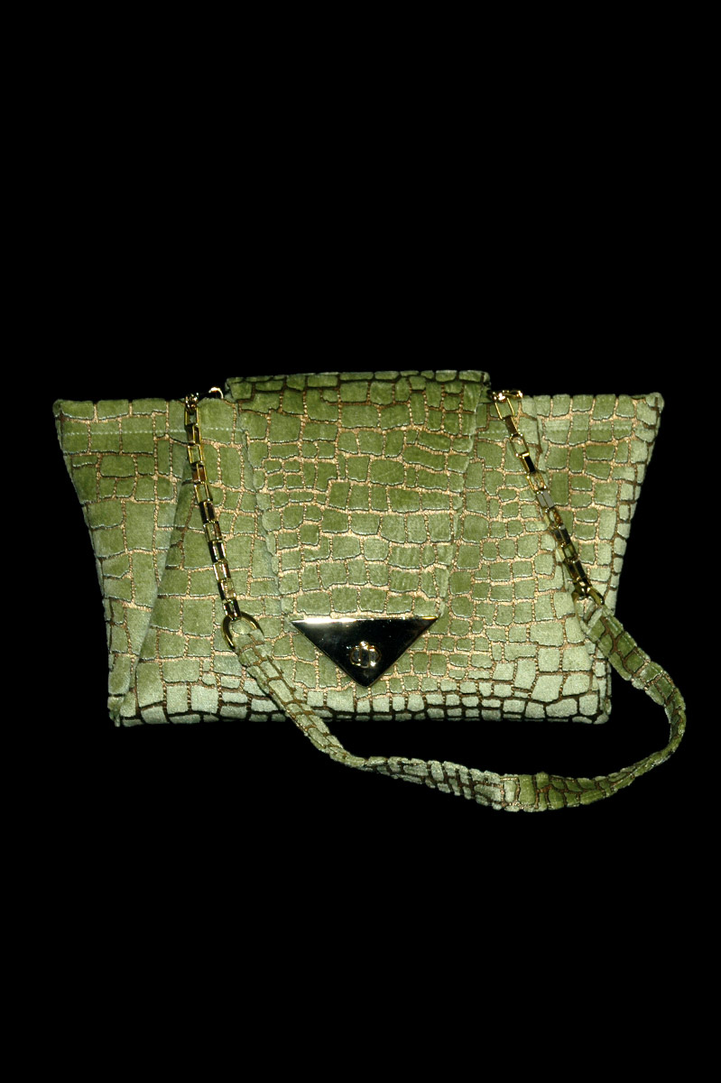 Fortuny Alexandra velvet bag