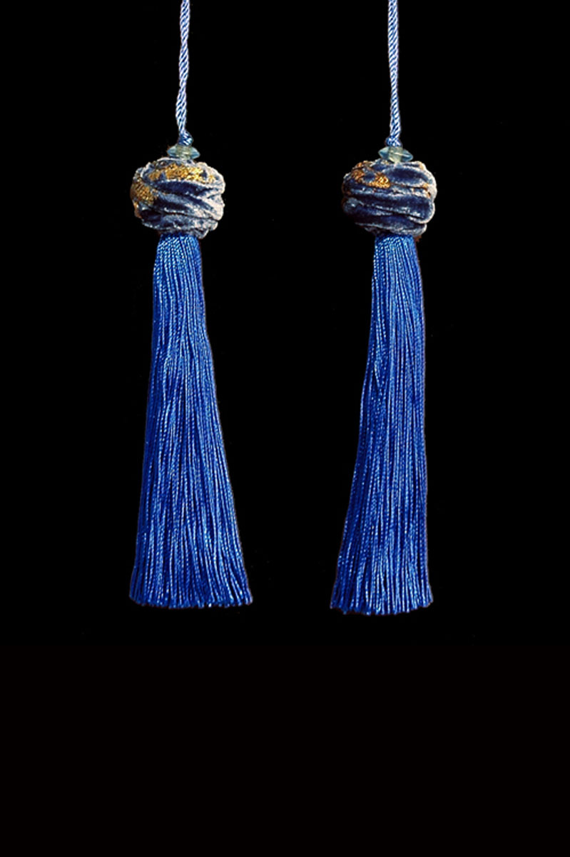 Venetia Studium Turbante couple of Byzantine key tassels