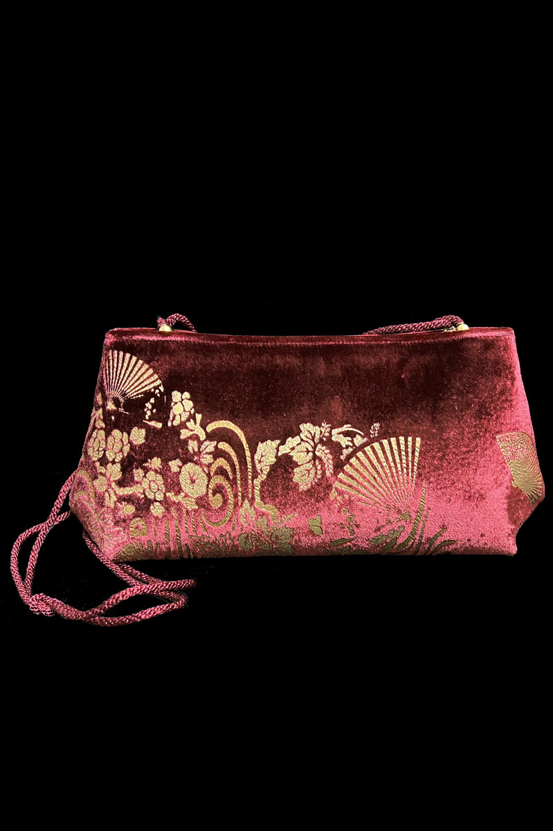 Baguette, Pochette velvet bag