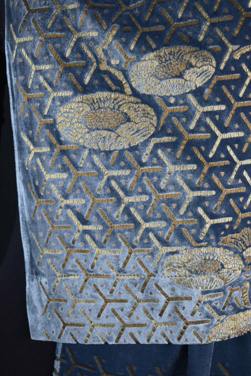 Fortuny printed velvet shawl