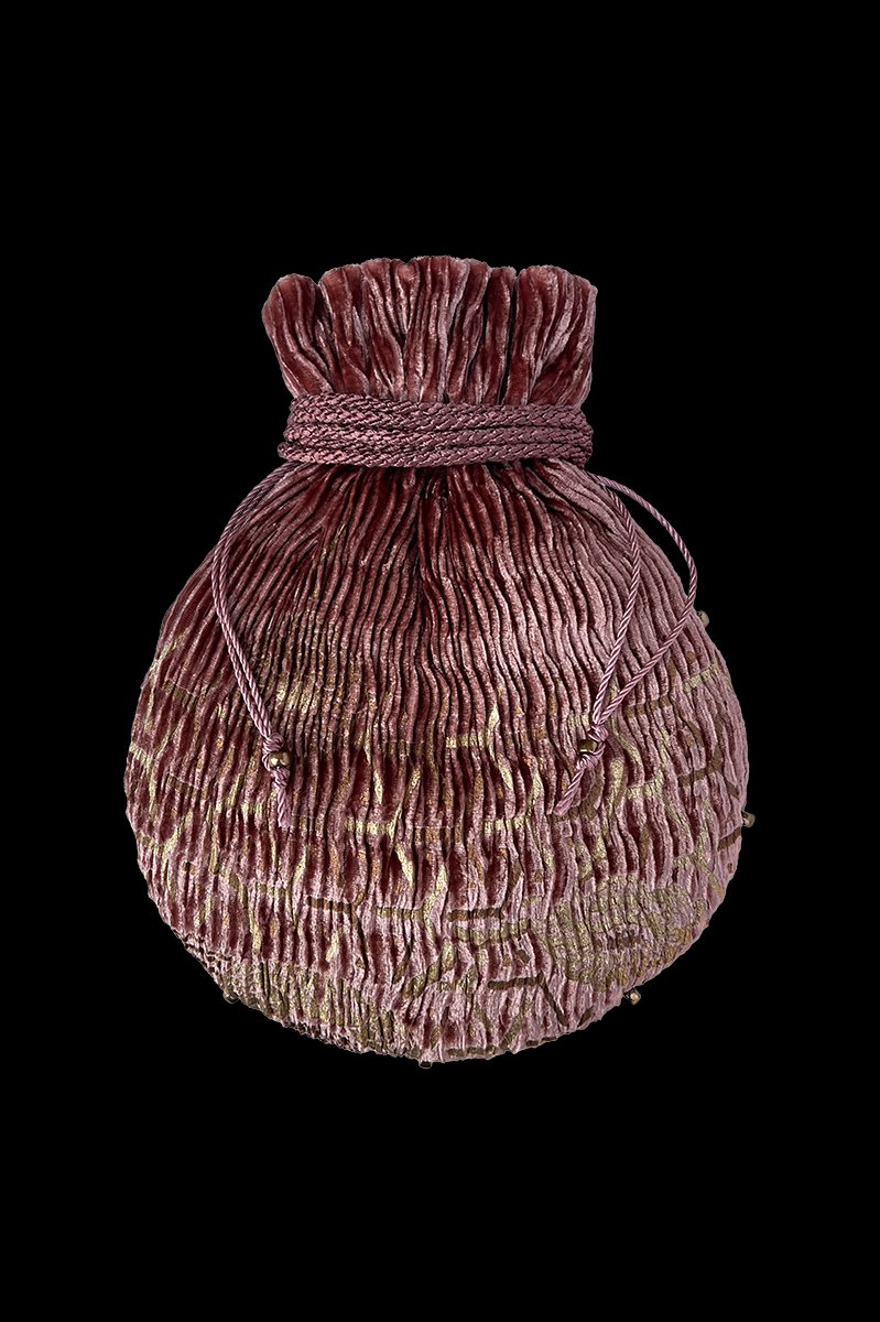 Fortuny Praline velvet bag | Japan Phard